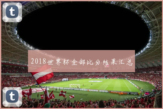 2018世界杯全部比分结果汇总